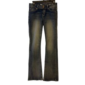 Wallflower Luscious Curvy Bootcut Blue Denim Jeans Size 9/29